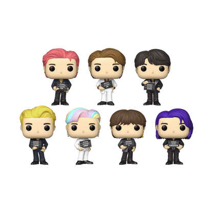 Funko Pop! Rocks BTS Special Edition Butter 7-Pack K-Pop Collectible Figures