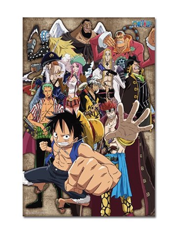 One Piece Super Novas Glow in the Dark 1000 Piece Puzzle