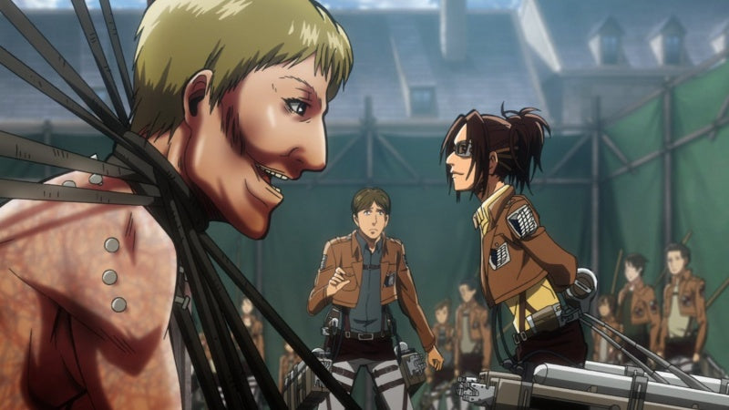 Attack on Titan Part 2 Scene with Captured Titan