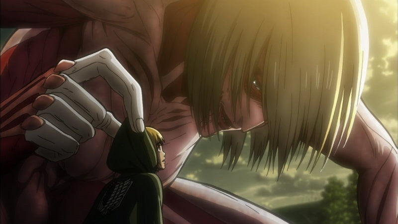 Attack on Titan Part 2 Scene Annie Leonhart Titan