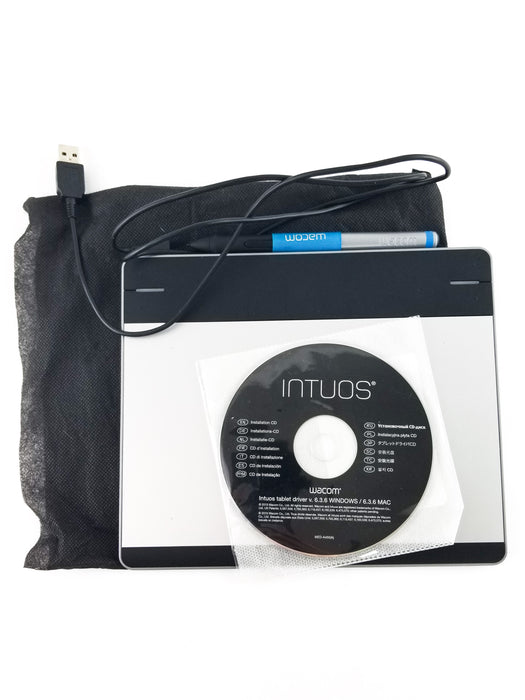 Wacom Intuos CTL-480 Creative Pen Drawing Tablet with Installation CD and Case
