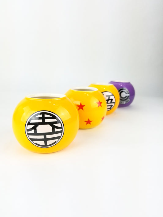 Dragon Ball Z 6oz Molded Mug 4 Piece Set