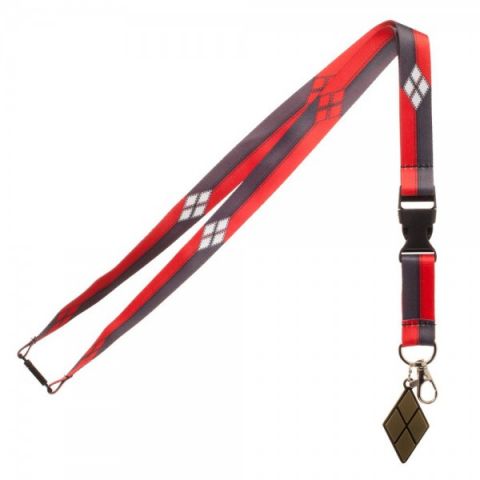 DC Comics Harley Quinn Suit Up Breakaway Lanyard